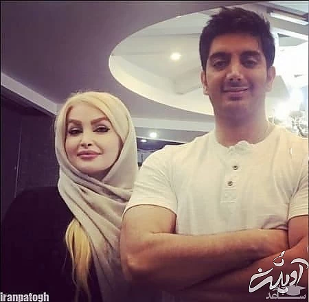 فرزاد فرزین و همسرش